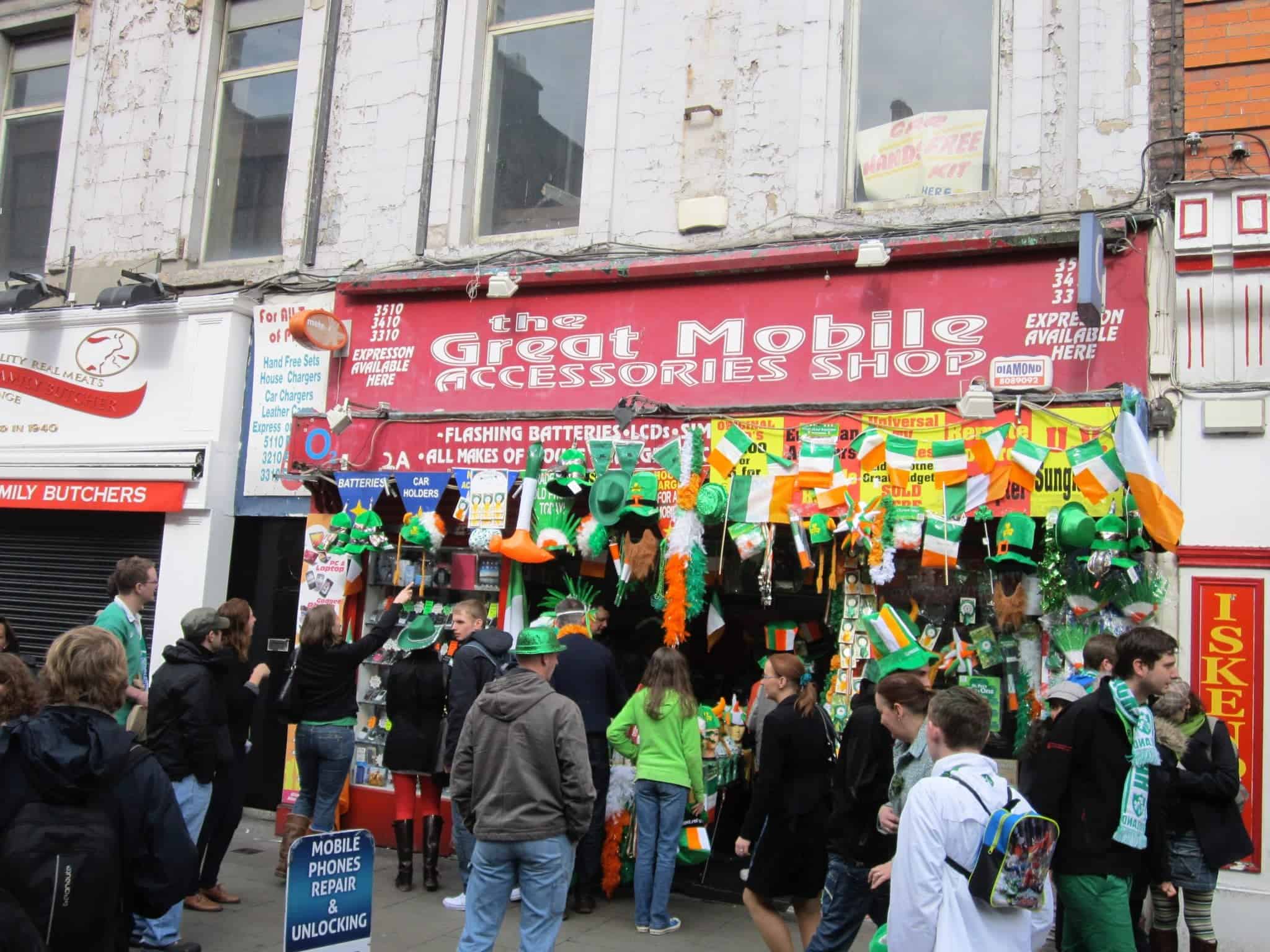 St Patrick's Day Dublin Ireland