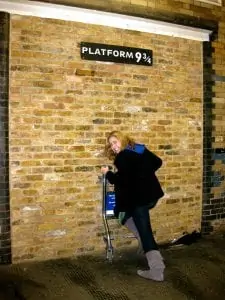 Harry Potter Kings Cross Platform 9 and 3/4s