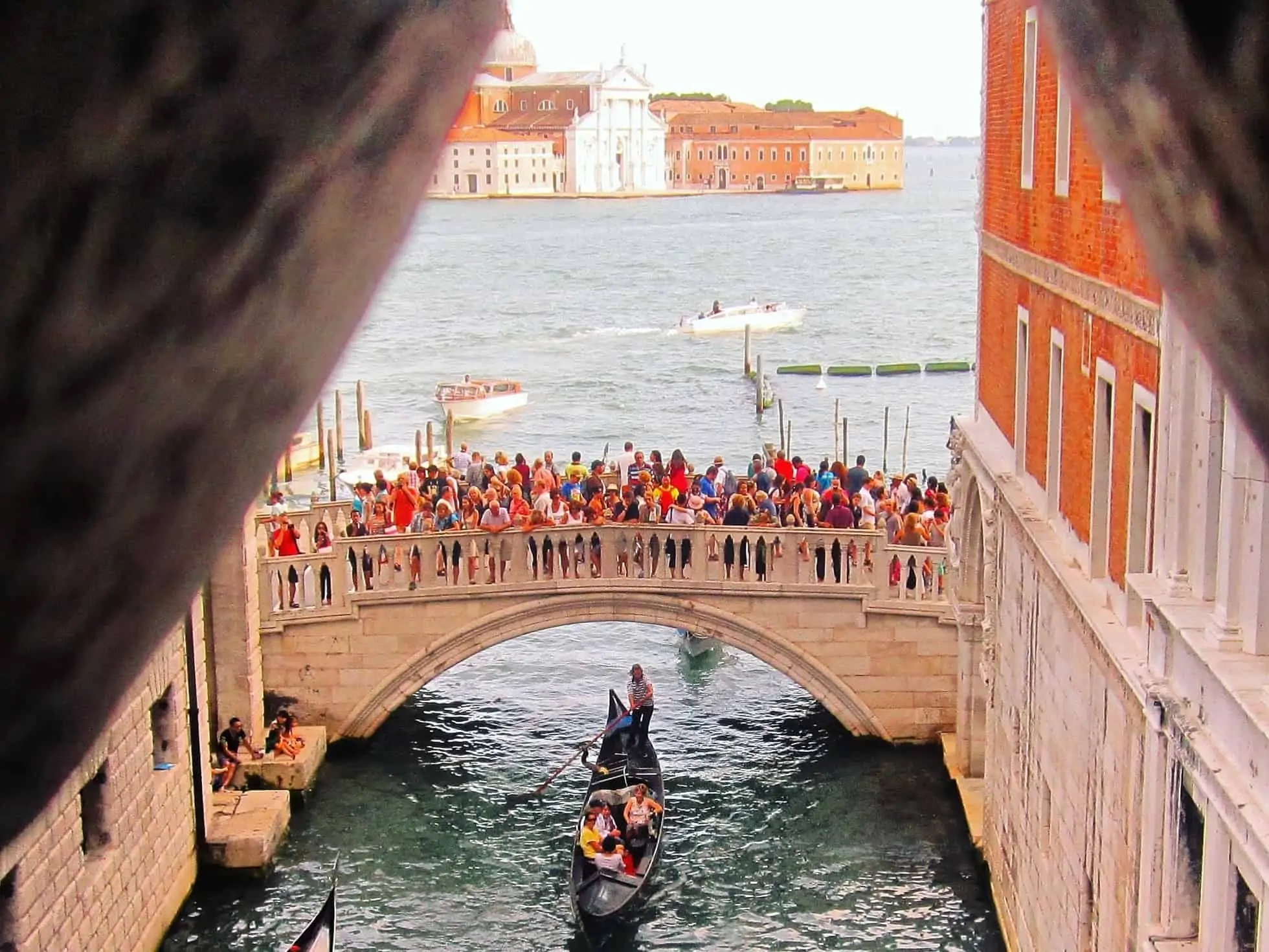 Bridge of Sighs Venice, Italy in "Best Hostels in Europe for Solo Travelers & Backpackers" 