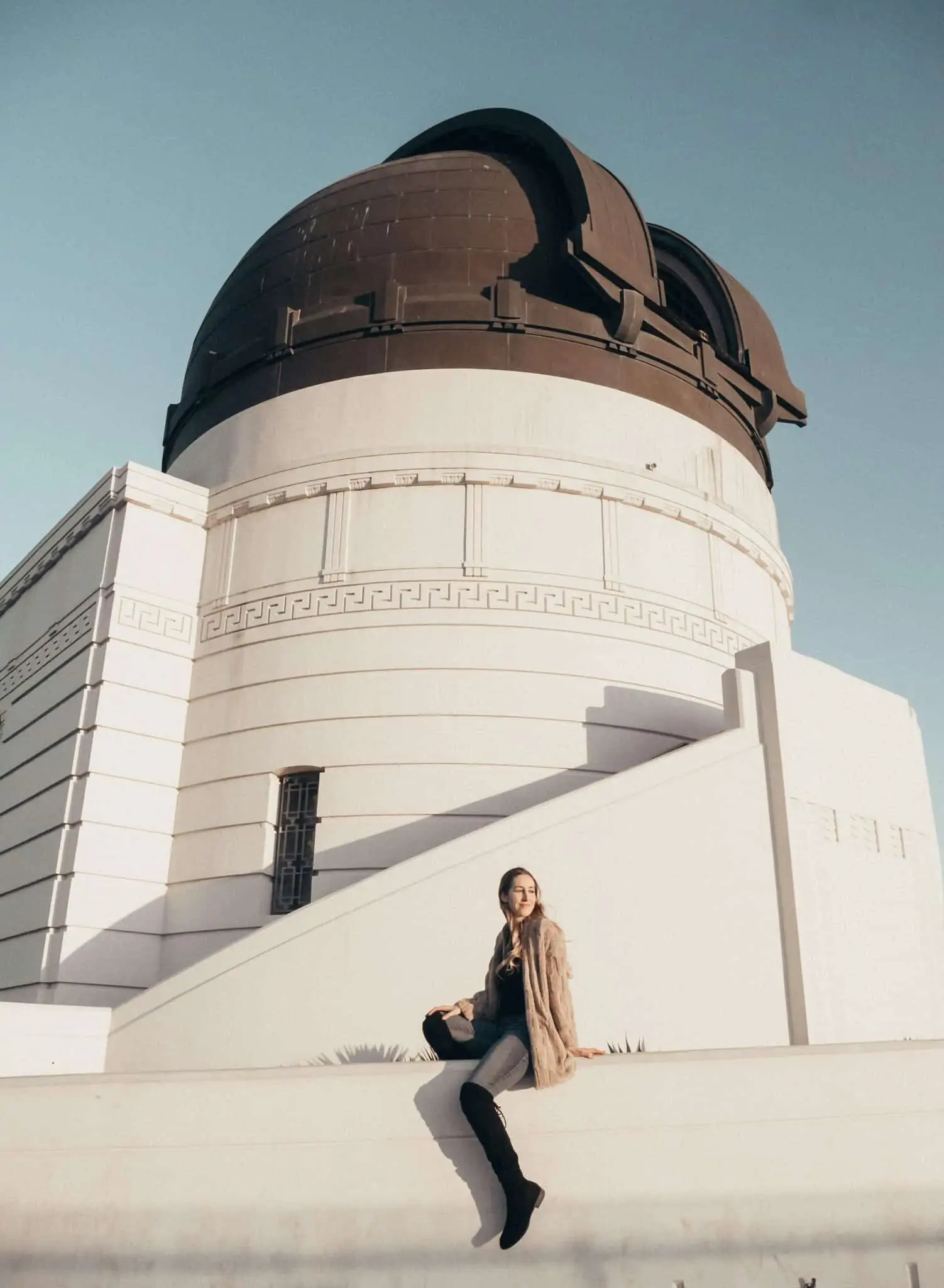 fun activities in Los Angeles: sunset at Griffith Observatory