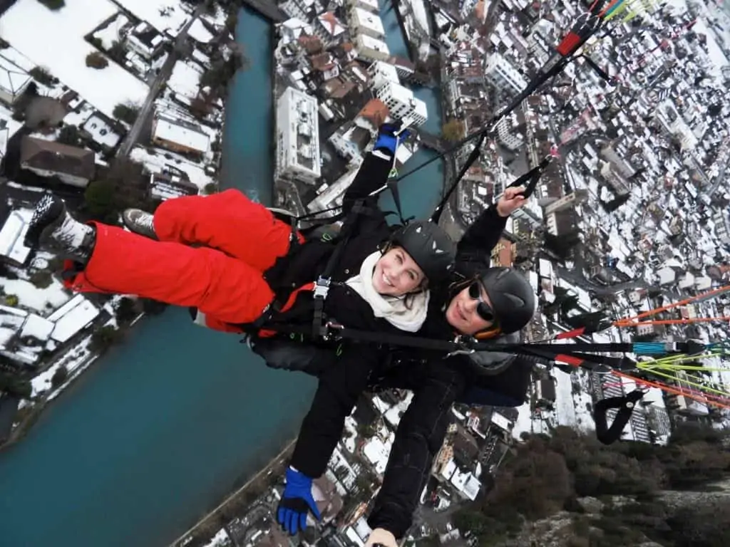 Paragliding Europe Spontaneous Travel to Interlaken, Switzerland
