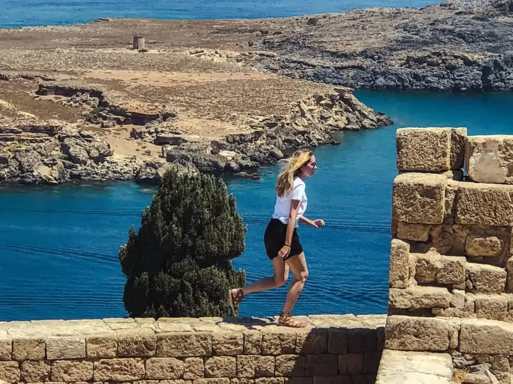 Rhodes Itinerary: Acropolis of Lindos Overlook