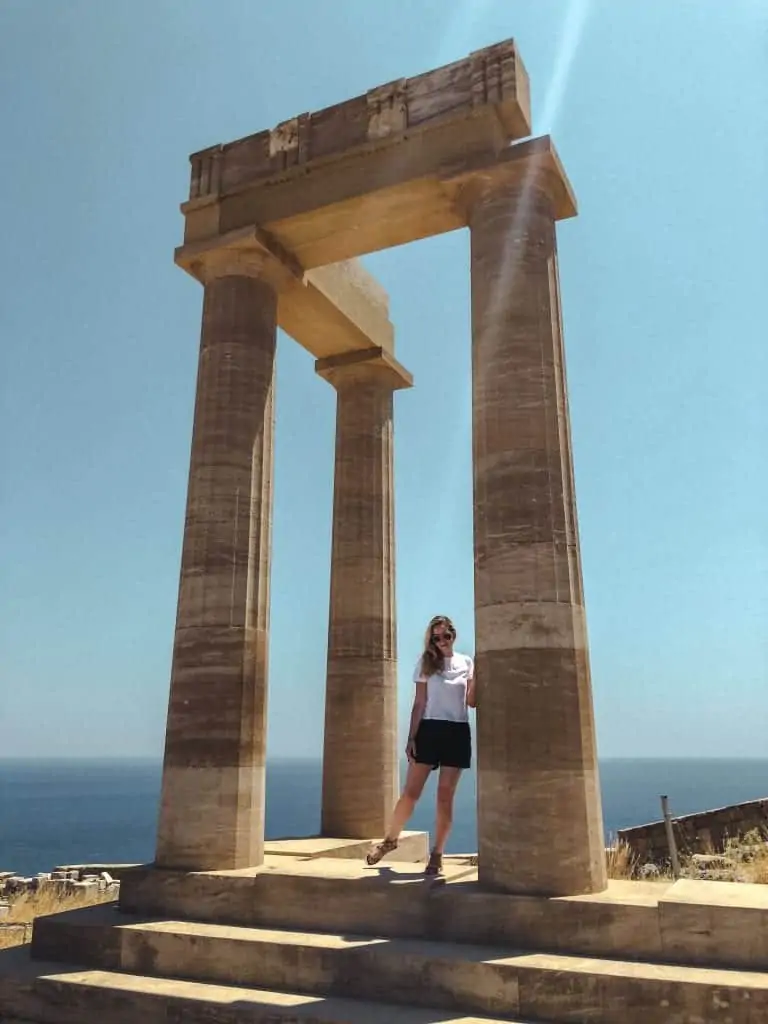 Rhodes Itinerary: Acropolis of Lindos