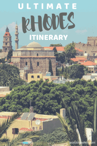 things to do in Rhodes Greece 