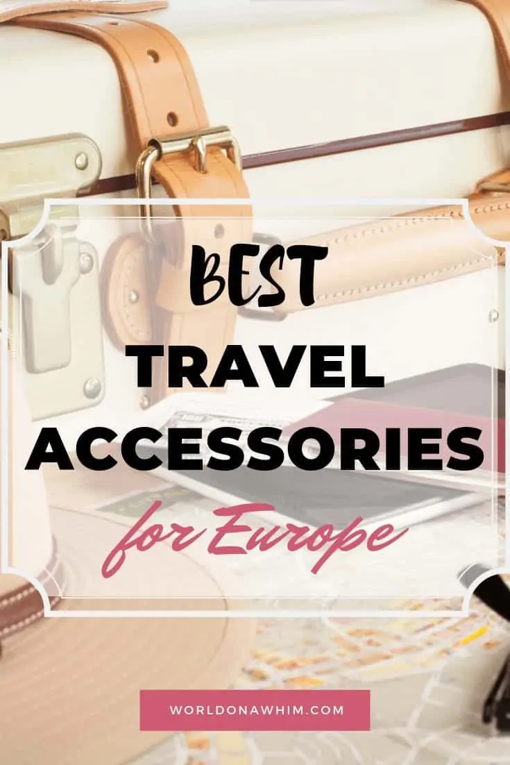best travel accessories for europe