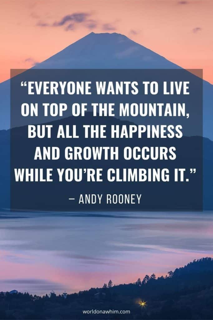 mountain top quotes