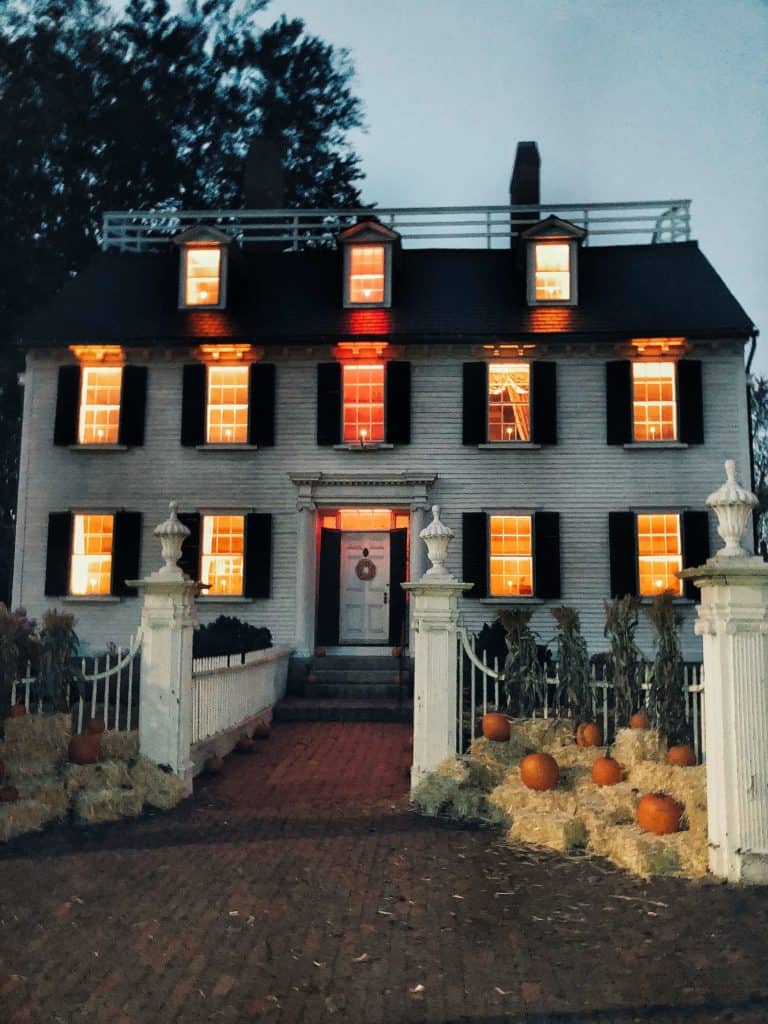 Ropes Mansion for Salem Halloween